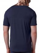 Skiny Herren V-Shirt kurzarm Bamboo Deluxe 080317 Gr. M in crown blue 3