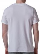 Skiny Herren Shirt kurzarm Night In Mix & Match 080508 Gr. XXL in white 3