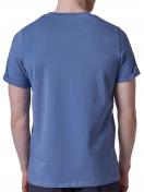 Skiny Herren Shirt kurzarm Night In Mix & Match 080508 Gr. L in moonlight blue 3