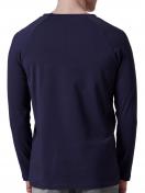 Skiny Herren Shirt langarm Night In Mix & Match 080509 Gr. S in crown blue 3
