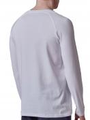 Skiny Herren Shirt langarm Night In Mix & Match 080509 Gr. XXL in white 3