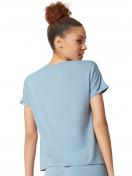 Skiny Damen Shirt kurzarm Night In Mix & Match 080774 Gr. 38 in faded denimblue 3