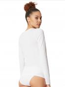 Skiny Damen Shirt langarm Cotton Essentials 080786 Gr. 38 in white 3