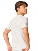 Skiny Herren Shirt kurzarm Cotton Fresh 080983 Gr. L in white 3