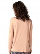 Huber Damen Shirt langarm hautnah Night Basic Selection 019005 Gr. 44 in dusty rose 3