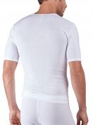Huber Herren Shirt kurzarm Cotton Fine Rib 112146 Gr. XXL in white 3