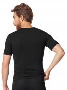 Huber Herren Shirt kurzarm hautnah Soft Modal 112589 Gr. 3XL in black 3