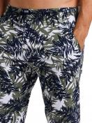 Kumpf Body Fashion Pyjama Hose ORGANIC 99976873 Gr. S/48 in navy-dschungel 3