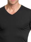 Kumpf Body Fashion 2er Sparpack Herren T-Shirt Single Jersey 99947051 Gr. 8 in schwarz 4
