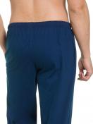 Haasis Bodywear Herren Pyjamahose Bio-Cotton 77113873 Gr. M in navy 4