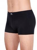 Haasis Bodywear 3er Pack Herren Pants Bio-Cotton 77381413 Gr. XL in schwarz-grau-melange 4