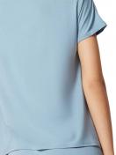 Skiny Damen Shirt kurzarm Night In Mix & Match 080774 Gr. 38 in faded denimblue 4
