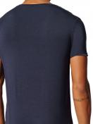 Skiny Herren V-Shirt kurzarm Calmodal 081428 Gr. S in crown blue 4