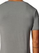 Skiny Herren V-Shirt kurzarm Calmodal 081428 Gr. L in grey 4
