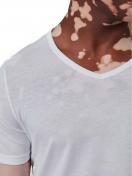 Skiny Herren V-Shirt kurzarm 2er Pack Shirt Multipack 086911 Gr. M in white 4