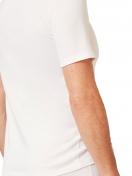 Huber Herren T-Shirt hautnah Casual Cotton 110054 Gr. L in white 4