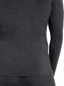 Haasis Bodywear Herren Shirt 1/1 Arm Wolle & Seide 77141163 Gr. L in stahlgrau 4
