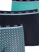 Kumpf Body Fashion Pants 3er Pack ORGANIC 99973413 Gr. 8/XXL in navy-hellgrün 4
