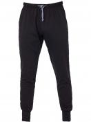 Haasis Bodywear Herren Jogpants Bio-Cotton 77111876 Gr. XL in schwarz 5