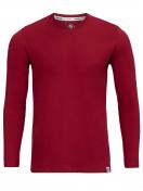 Haasis Bodywear Herren V-Shirt 1/1 Arm Bio-Cotton 77114063 Gr. XXL in weinrot 5