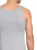 Haasis Bodywear 2er Pack Herren Unterhemd Bio-Cotton 77203011 Gr. L in grau-meliert 5