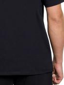 Haasis Bodywear 2er Pack Herren T-Shirt Bio-Cotton 77211153 Gr. M in schwarz 5