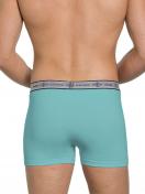 Haasis Bodywear 2er Pack Herren Pants Bio-Cotton 77270413 Gr. M in bleu-hellgrün 5