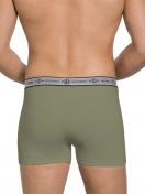 Haasis Bodywear 2er Pack Herren Pants Bio-Cotton 77271413 Gr. S in oliv-darkblue 5