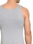 Haasis Bodywear 5er Pack Herren Unterhemd Bio-Cotton 77503011 Gr. XL in grau-meliert 5