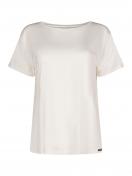 Skiny Damen Shirt kurzarm Night In Mix & Match 080774 Gr. 38 in ivory 5
