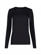 Skiny Damen Shirt langarm Cotton Essentials 080786 Gr. 38 in black 5