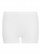Huber Damen Maxi Slip kurzes Bein Cotton Fine Rib 014988 Gr. 44 in white 5