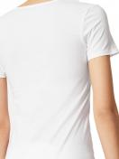 Skiny 2er Pack Damen Shirt kurzarm Cotton Essentials 080785 Gr. 38 in white 5