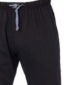 Haasis Bodywear Herren Jogpants Bio-Cotton 77111876 Gr. XL in schwarz 6