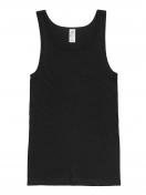 Haasis Bodywear 2er Pack Herren Unterhemd Bio-Cotton 77202011 Gr. XL in schwarz 6