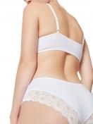Skiny Damen Panty 2er Pack CottonLace Essentials 080603 Gr. 38 in white 6