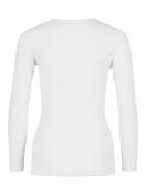 Huber Damen Shirt langarm Cotton Fine Rib 014984 Gr. 42 in white 6
