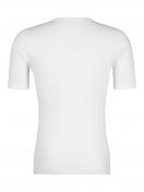 Huber Herren Shirt kurzarm Cotton Fine Rib 112146 Gr. XXL in white 6