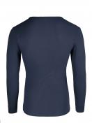 Huber Herren Shirt langarm Cotton Fine Rib 112174 Gr. XL in navy 6